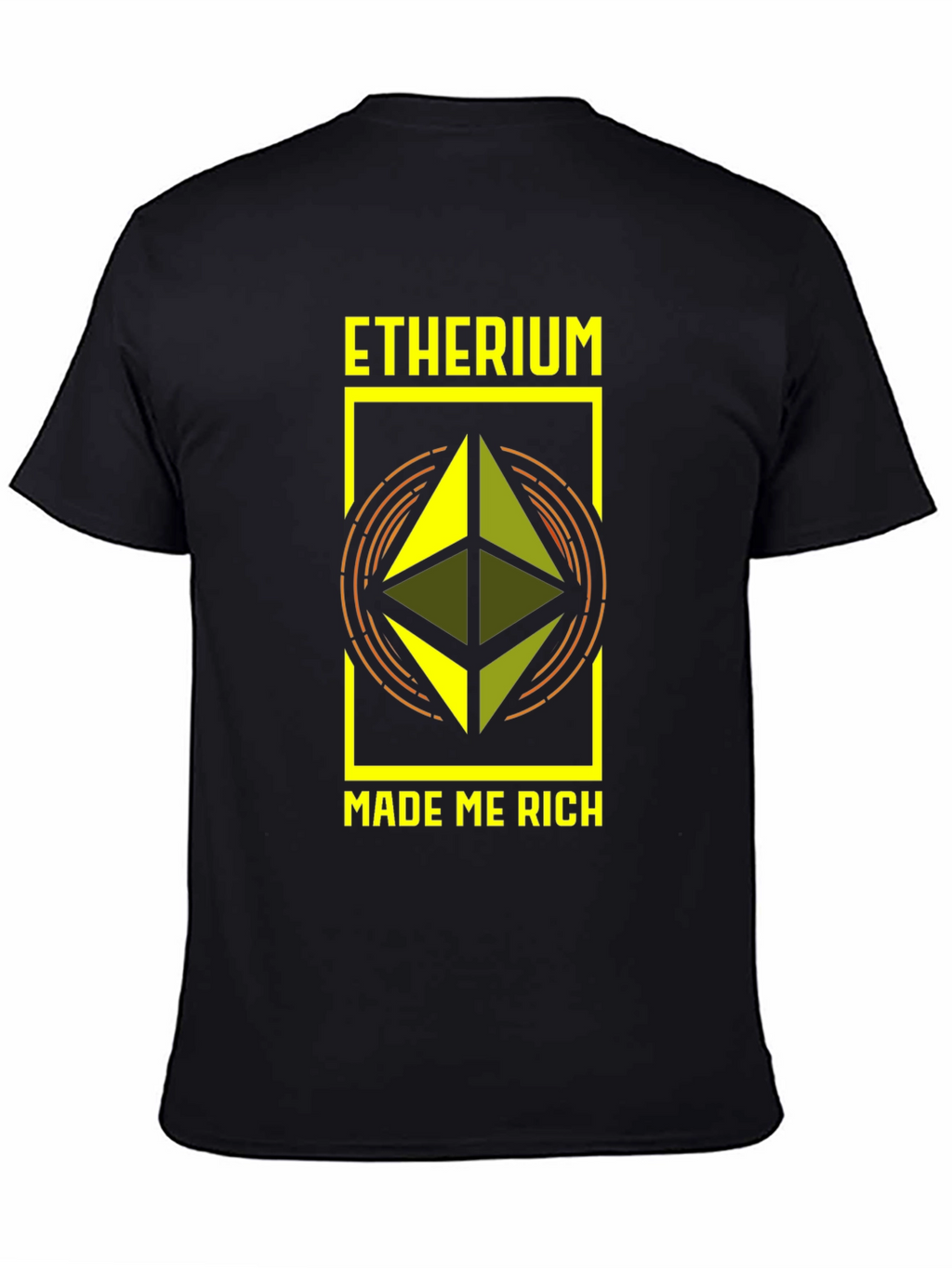 Ethereum Made Me Rich Graphic Tee