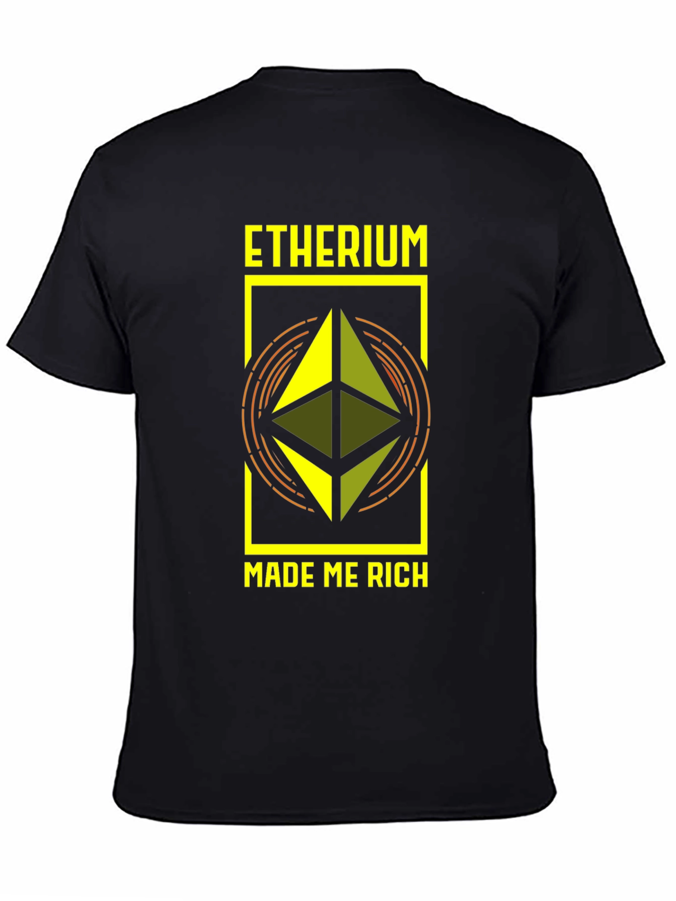 Ethereum Made Me Rich Graphic Tee