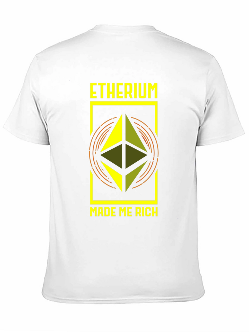 Ethereum Made Me Rich Graphic Tee