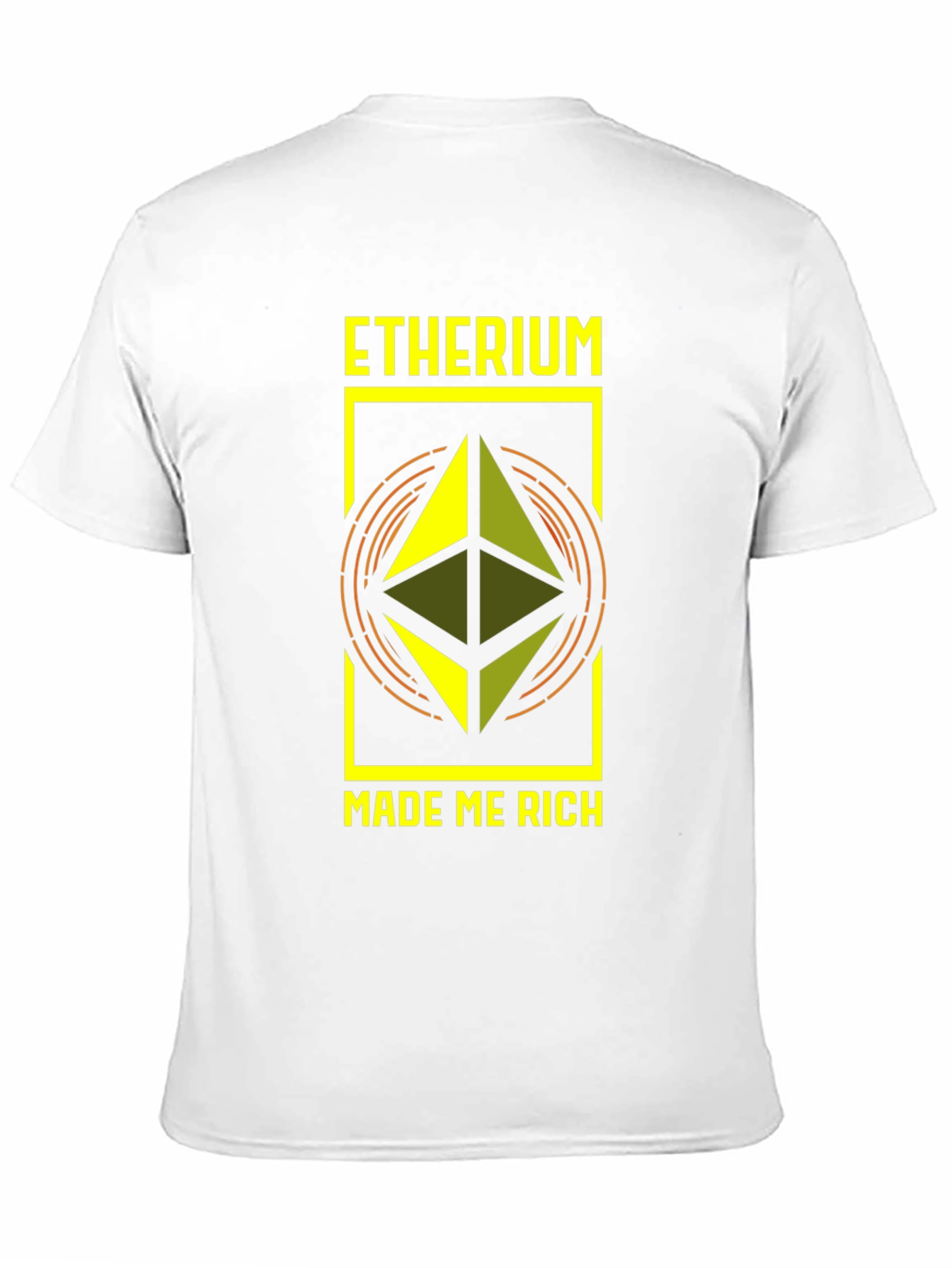 Ethereum Made Me Rich Graphic Tee