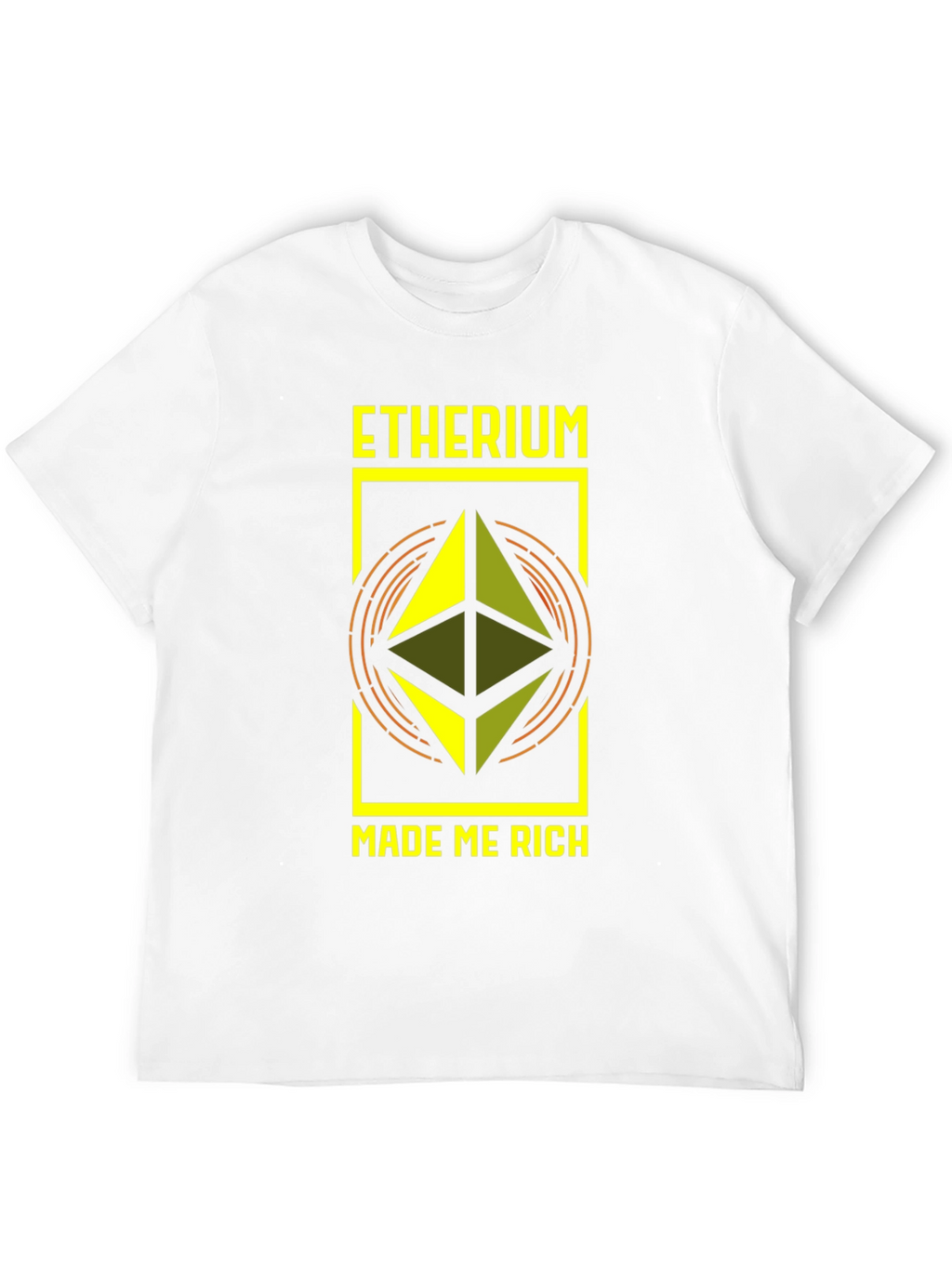 Ethereum Made Me Rich Graphic Tee