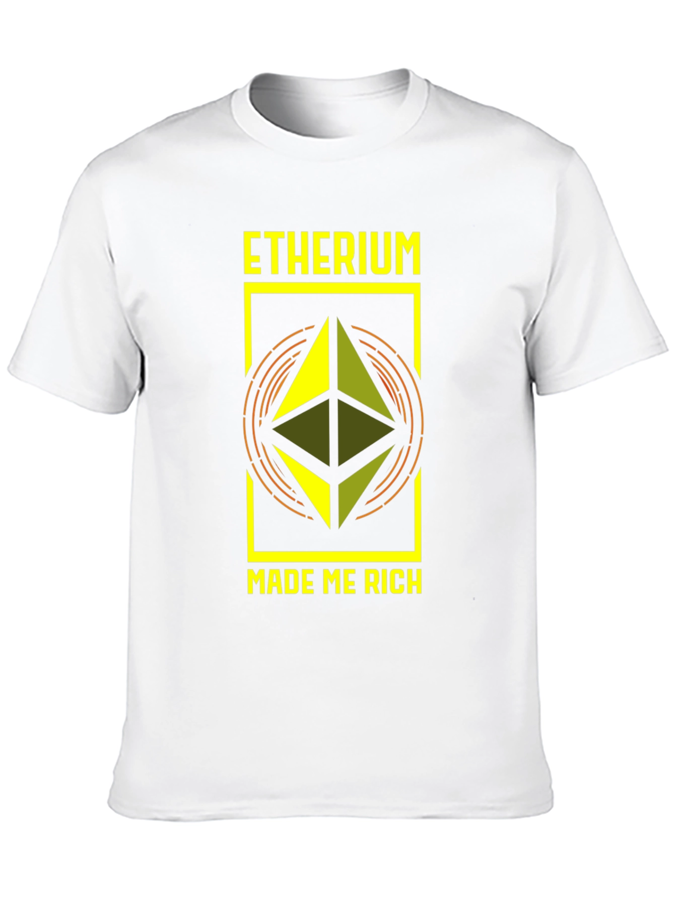 Ethereum Made Me Rich Graphic Tee