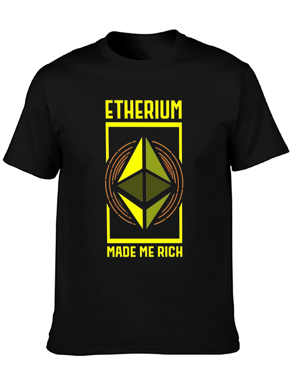 Ethereum Made Me Rich Graphic Tee