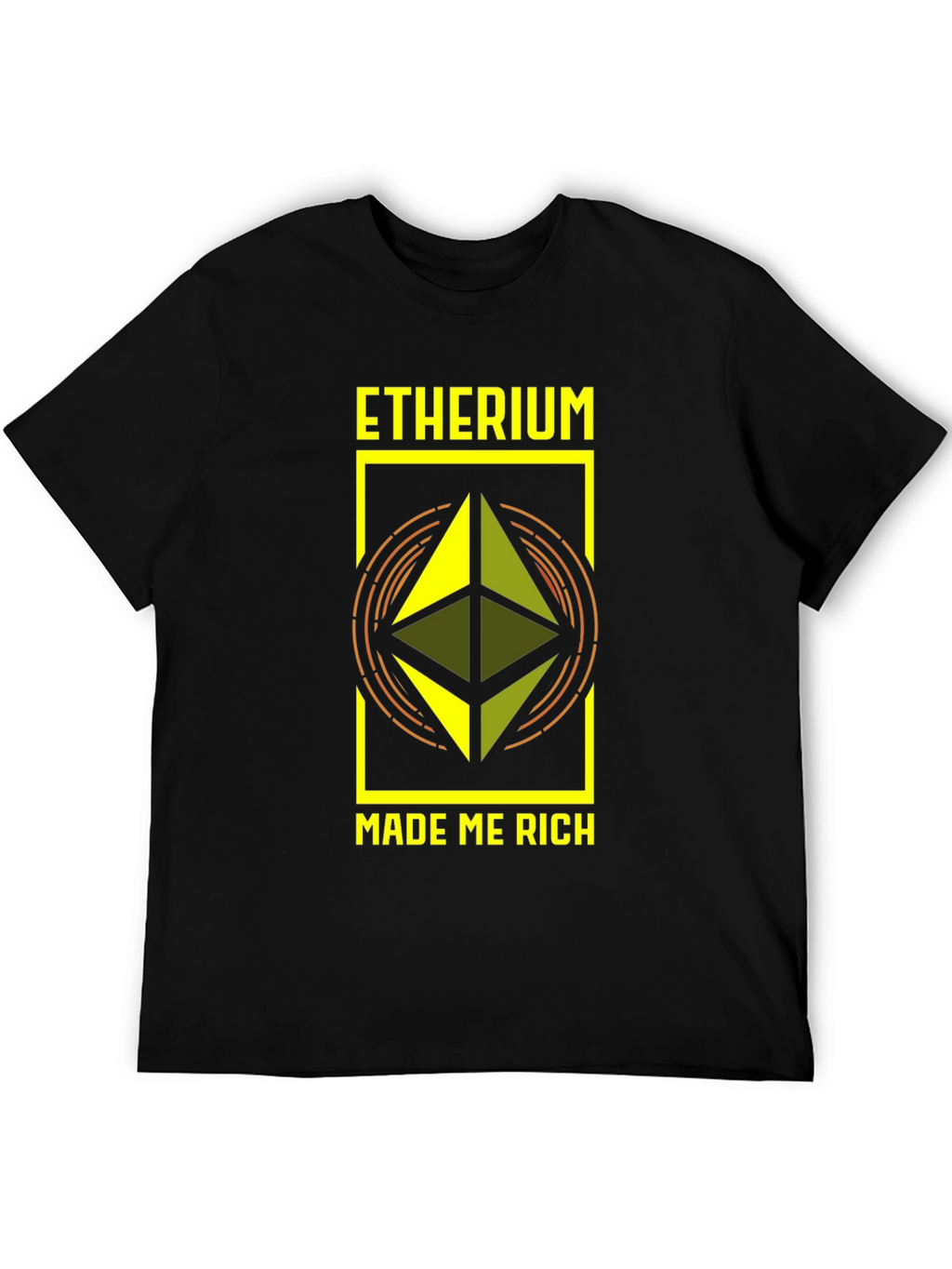 Ethereum Made Me Rich Graphic Tee