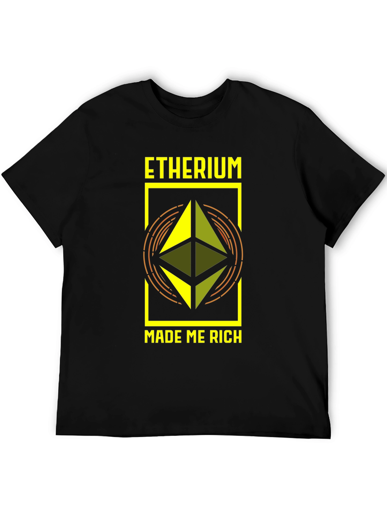 Ethereum Made Me Rich Graphic Tee