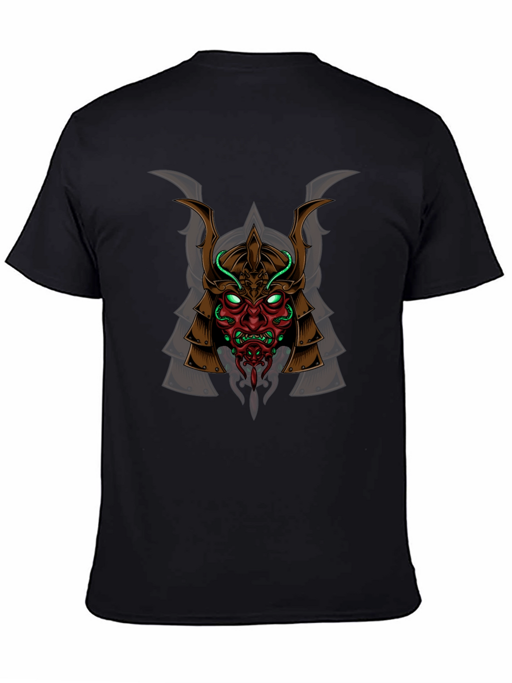 Samurai Warrior Graphic Tee - Japanese Style