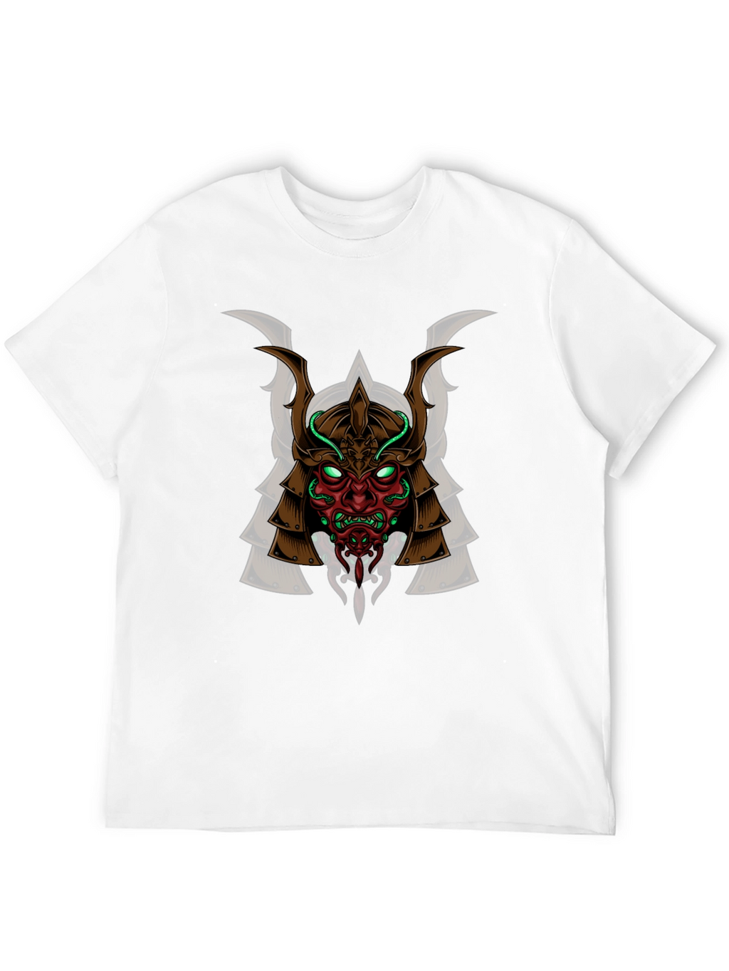 Samurai Warrior Graphic Tee - Japanese Style