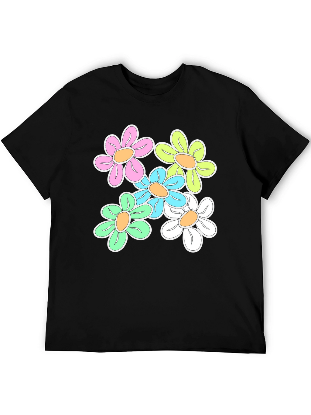 Retro Flower Power T-Shirt