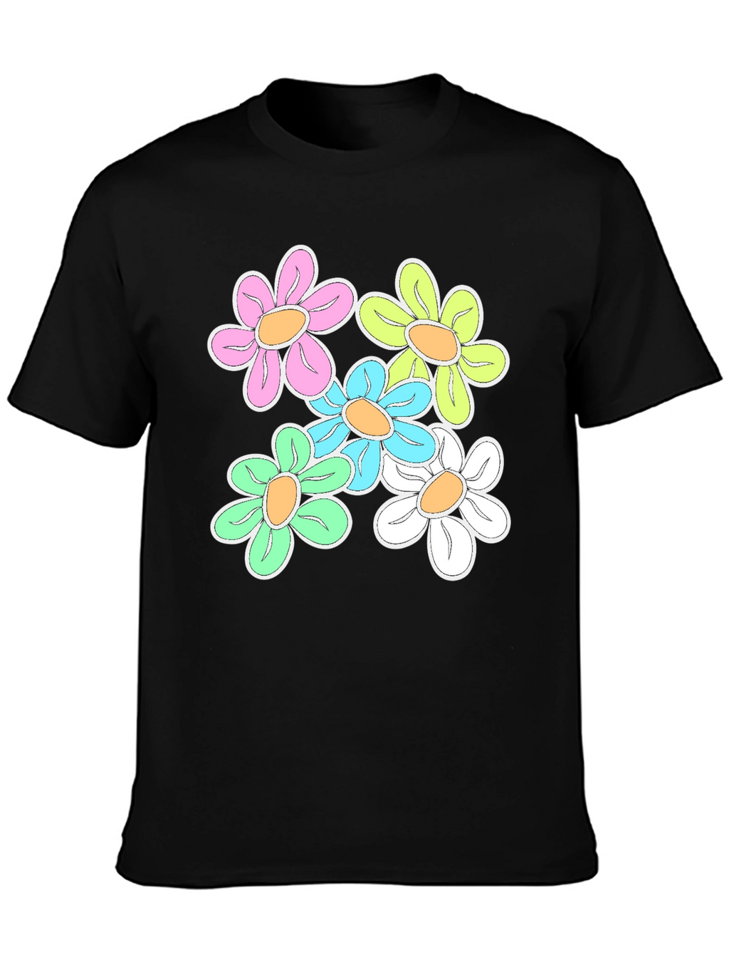 Retro Flower Power T-Shirt