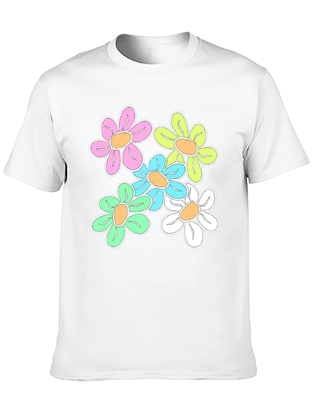 Retro Flower Power T-Shirt