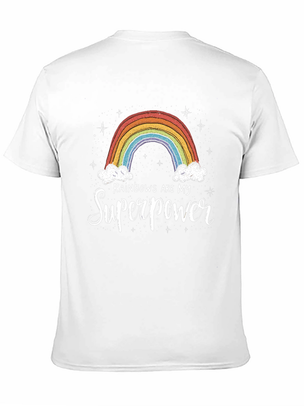 Rainbows Are My Superpower Black T-Shirt