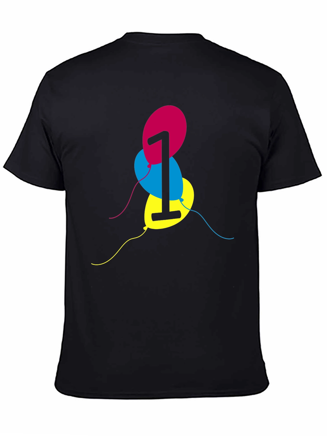 Birthday Number One Balloon T-Shirt