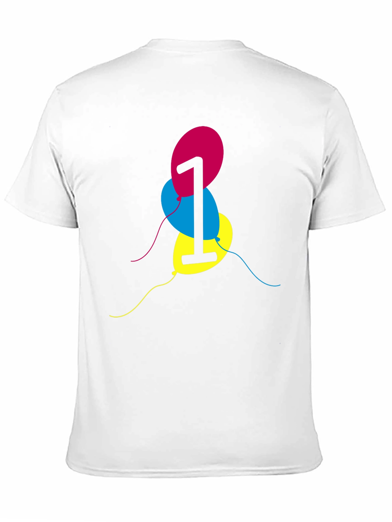 Birthday Number One Balloon T-Shirt