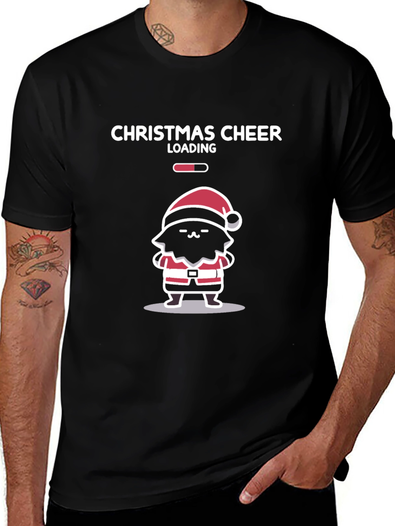 Christmas Cheer Loading Graphic Tee