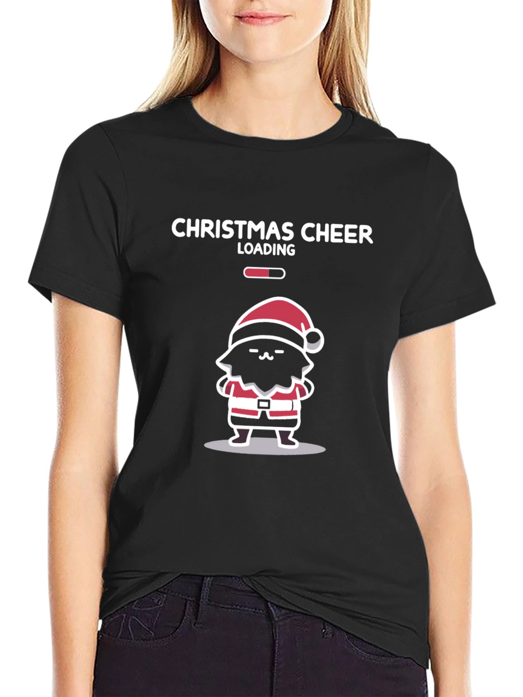 Christmas Cheer Loading Graphic Tee