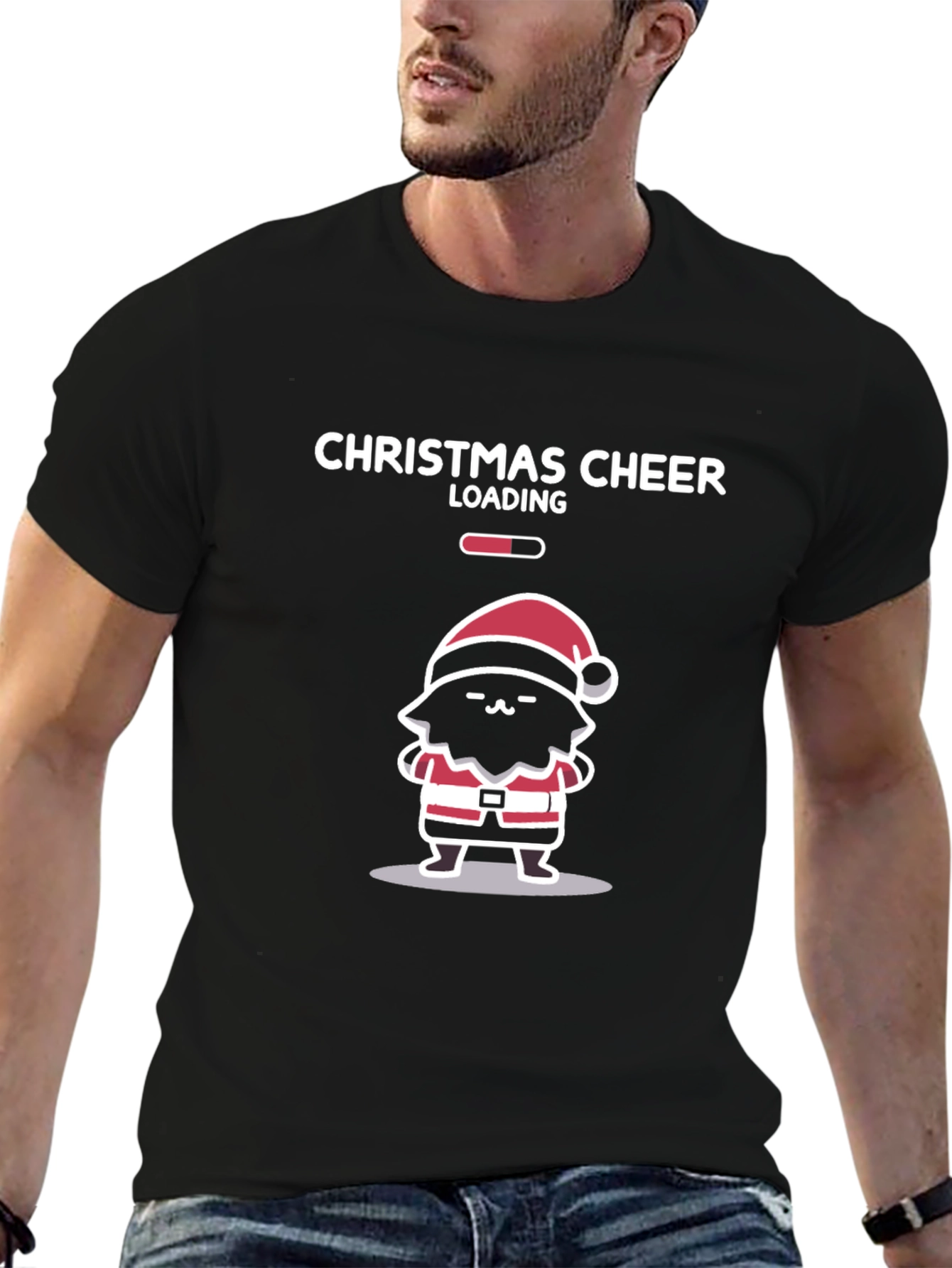 Christmas Cheer Loading Graphic Tee