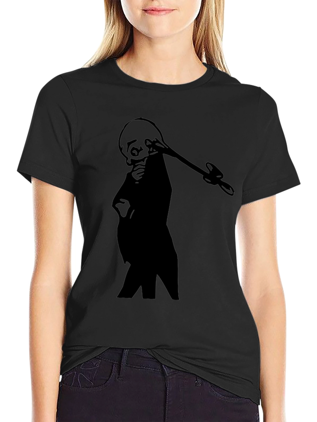 Silhouette Graphic Tee - Intriguing Design