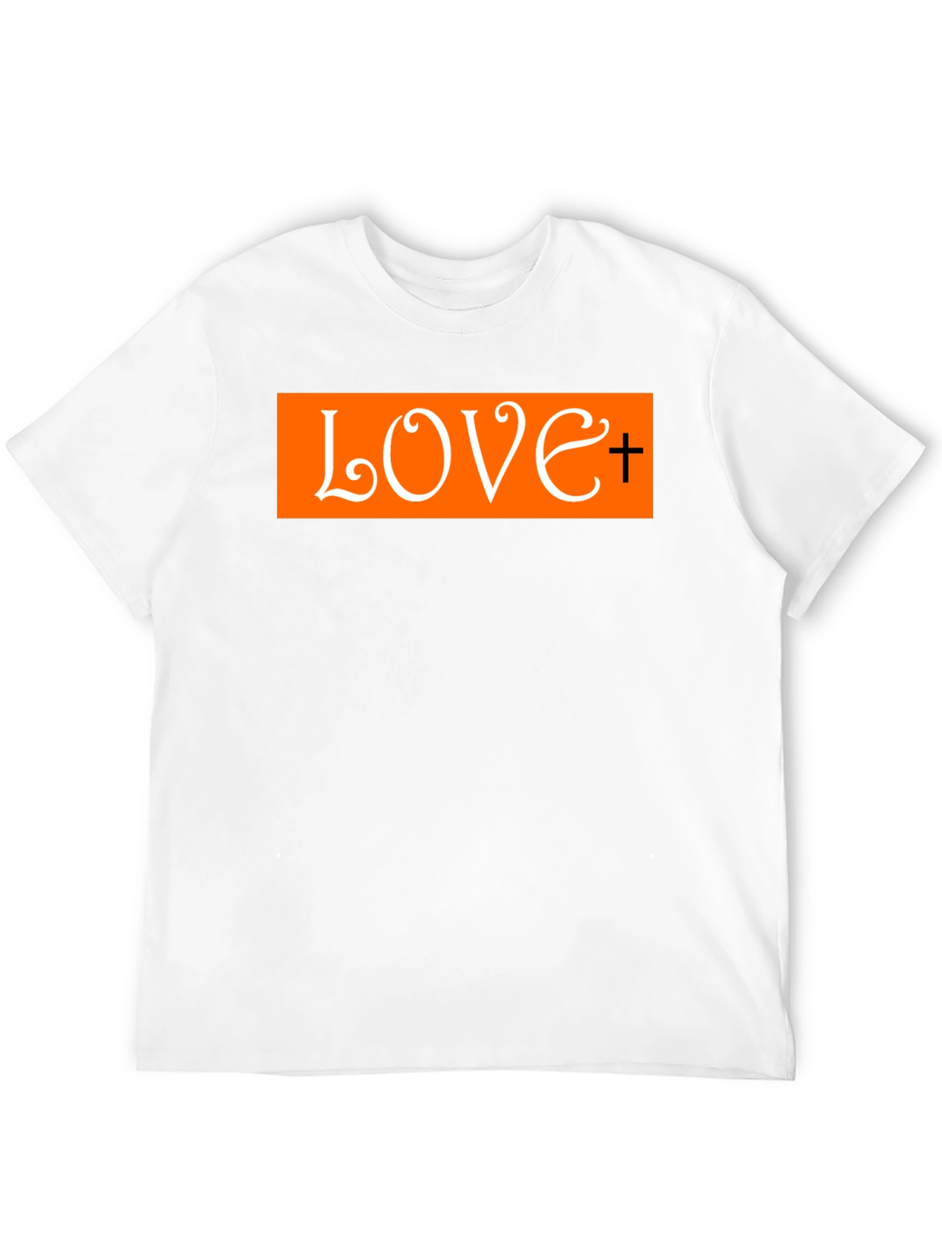 Love Graphic Print T-Shirt - Casual Style