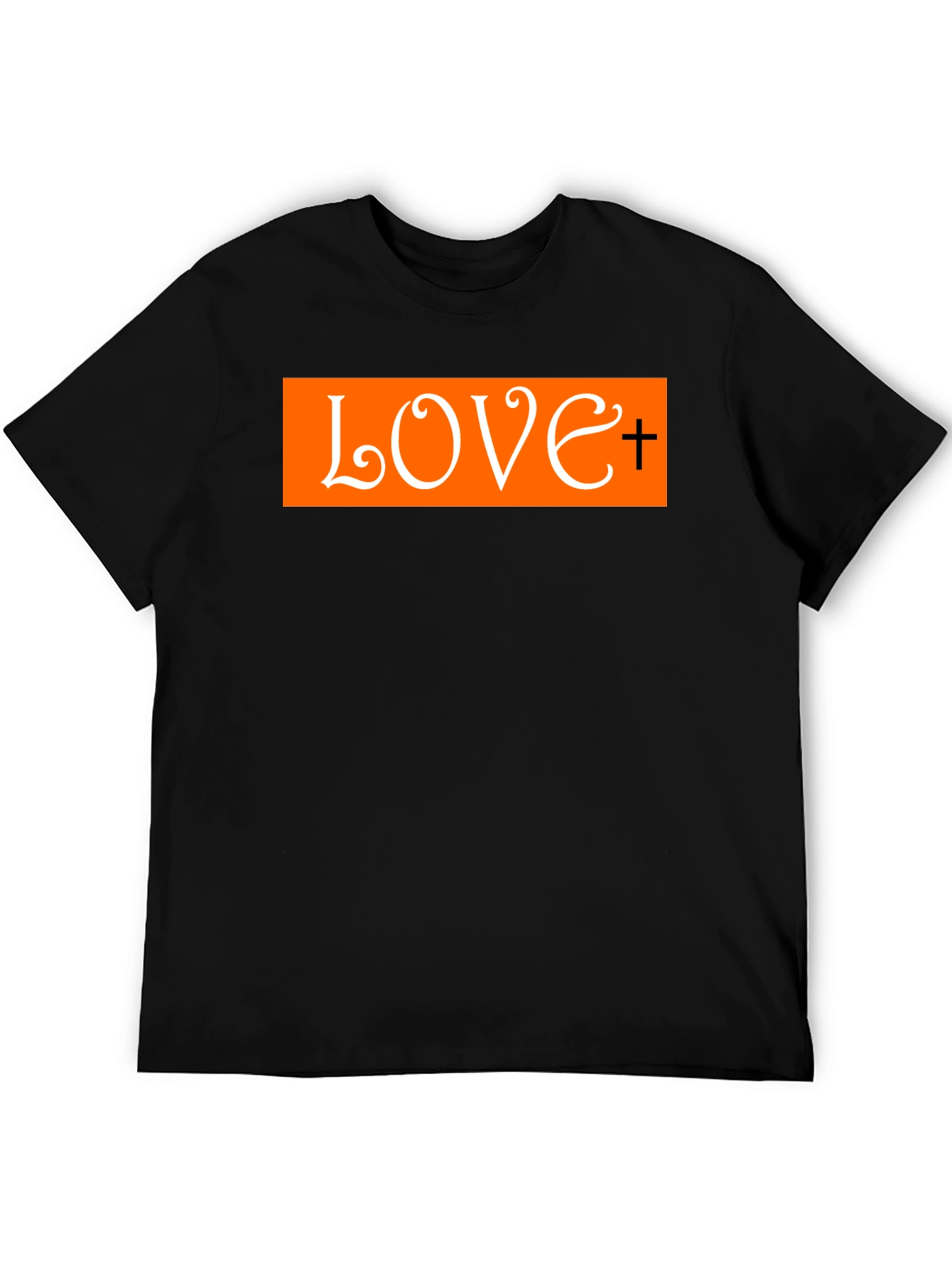 Love Graphic Print T-Shirt - Casual Style