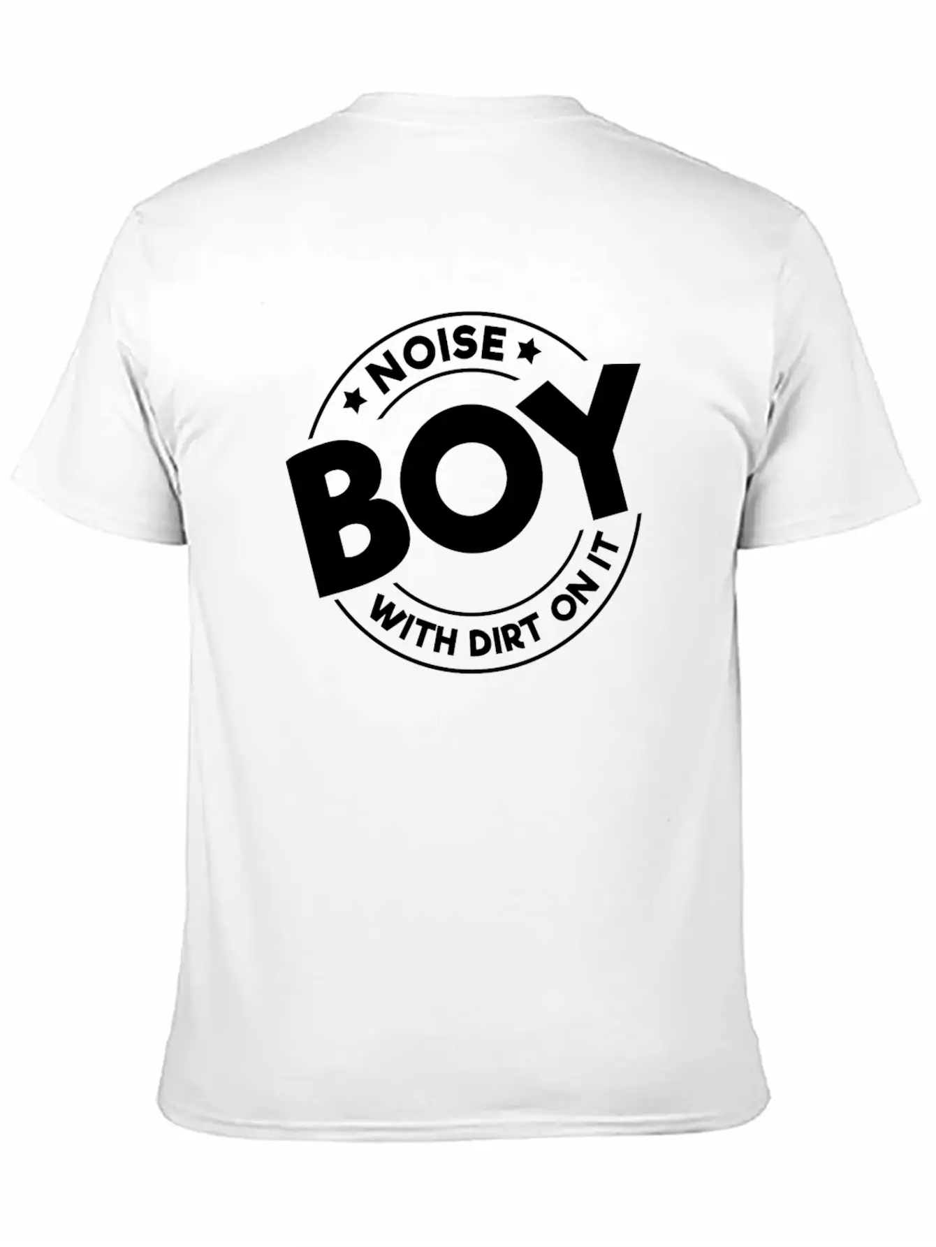 A Boy Is Noise With Dirt On It Stylish Everyday T-Shirt – Unisex Basic Cotton Tee