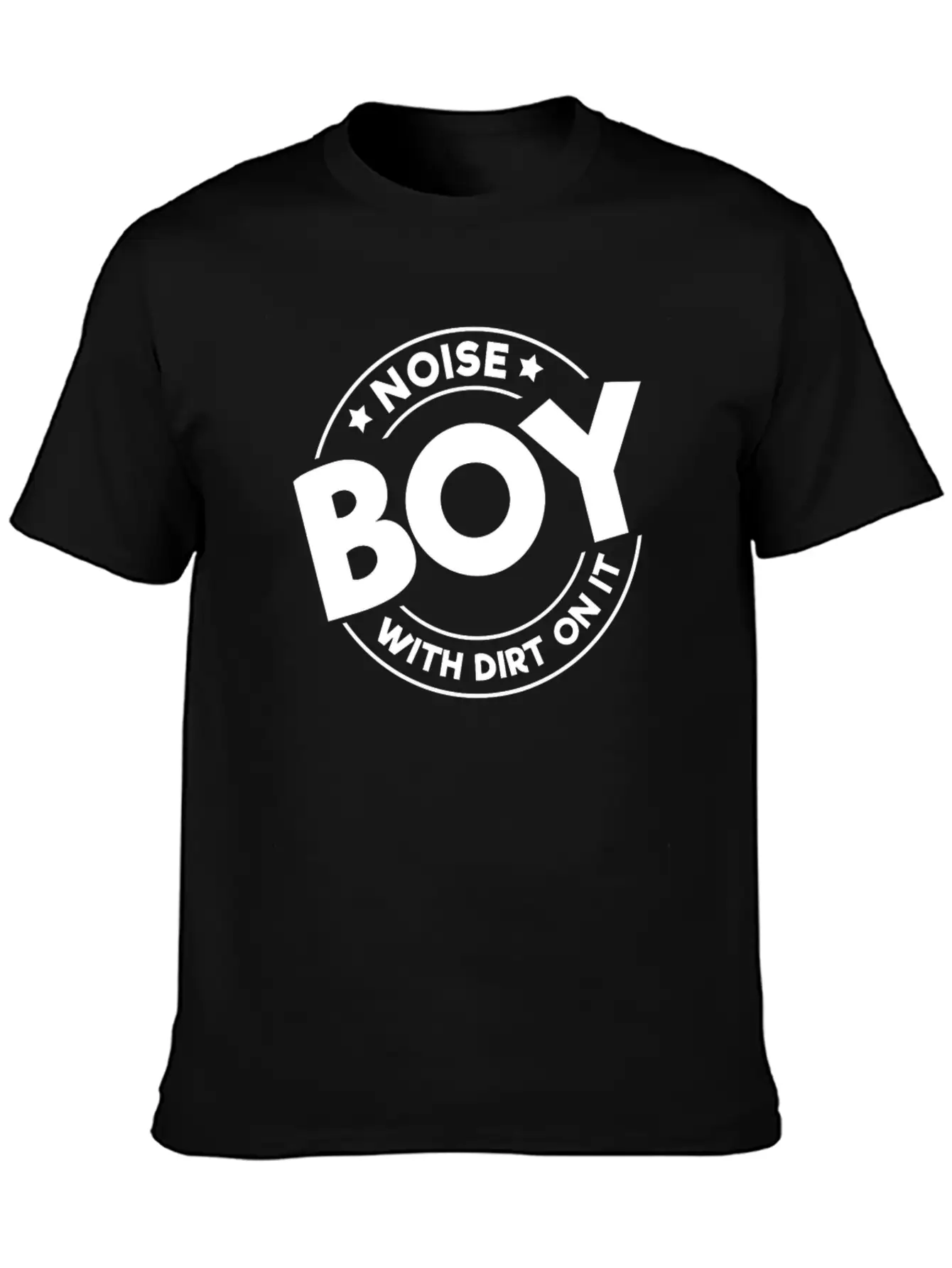 A Boy Is Noise With Dirt On It Stylish Everyday T-Shirt – Unisex Basic Cotton Tee