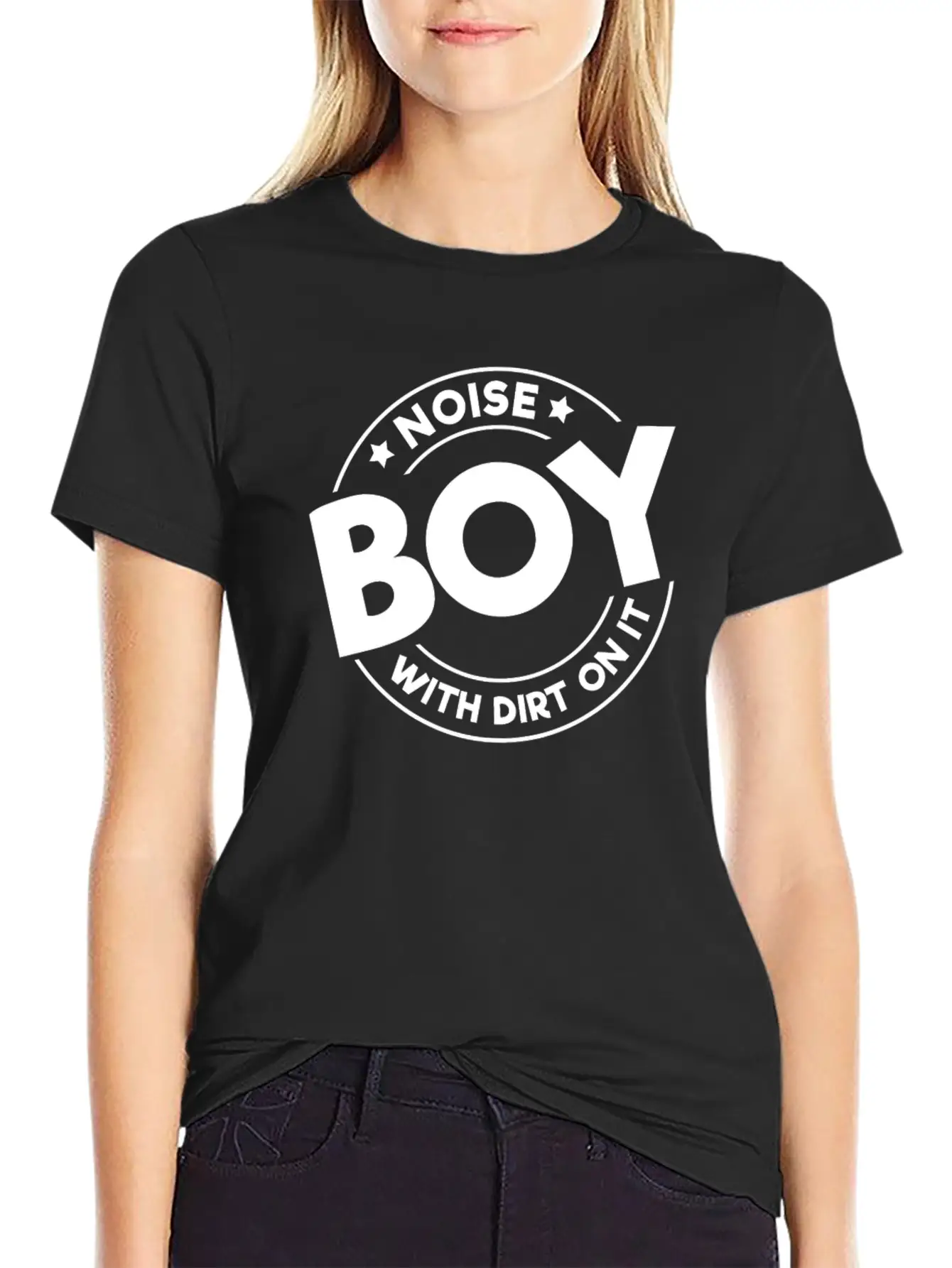 A Boy Is Noise With Dirt On It Stylish Everyday T-Shirt – Unisex Basic Cotton Tee