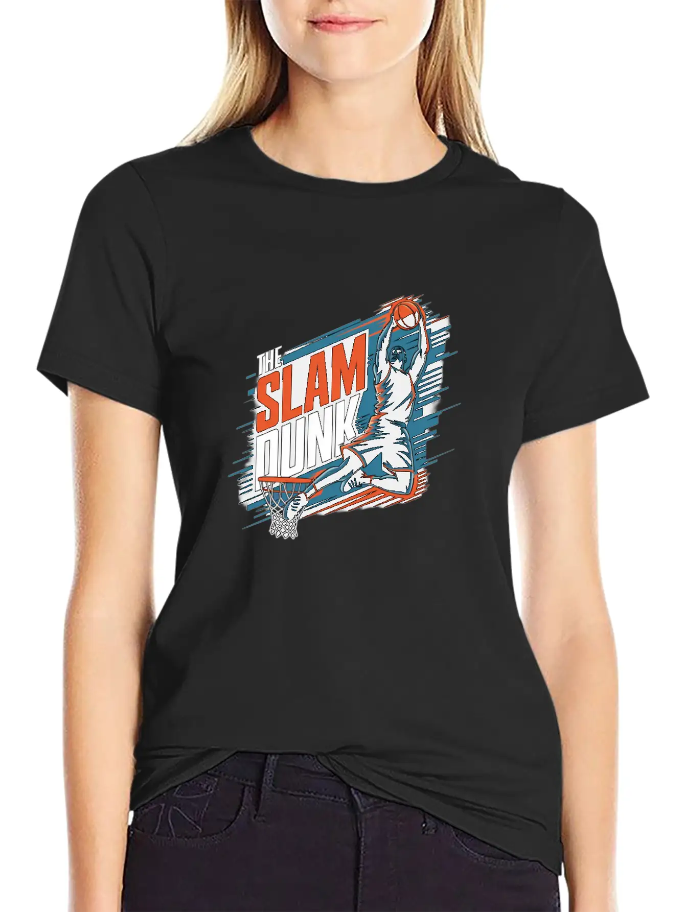 A Dynamic Basketball Unisex Casual T-Shirt – Clean Design For Daily Comfort