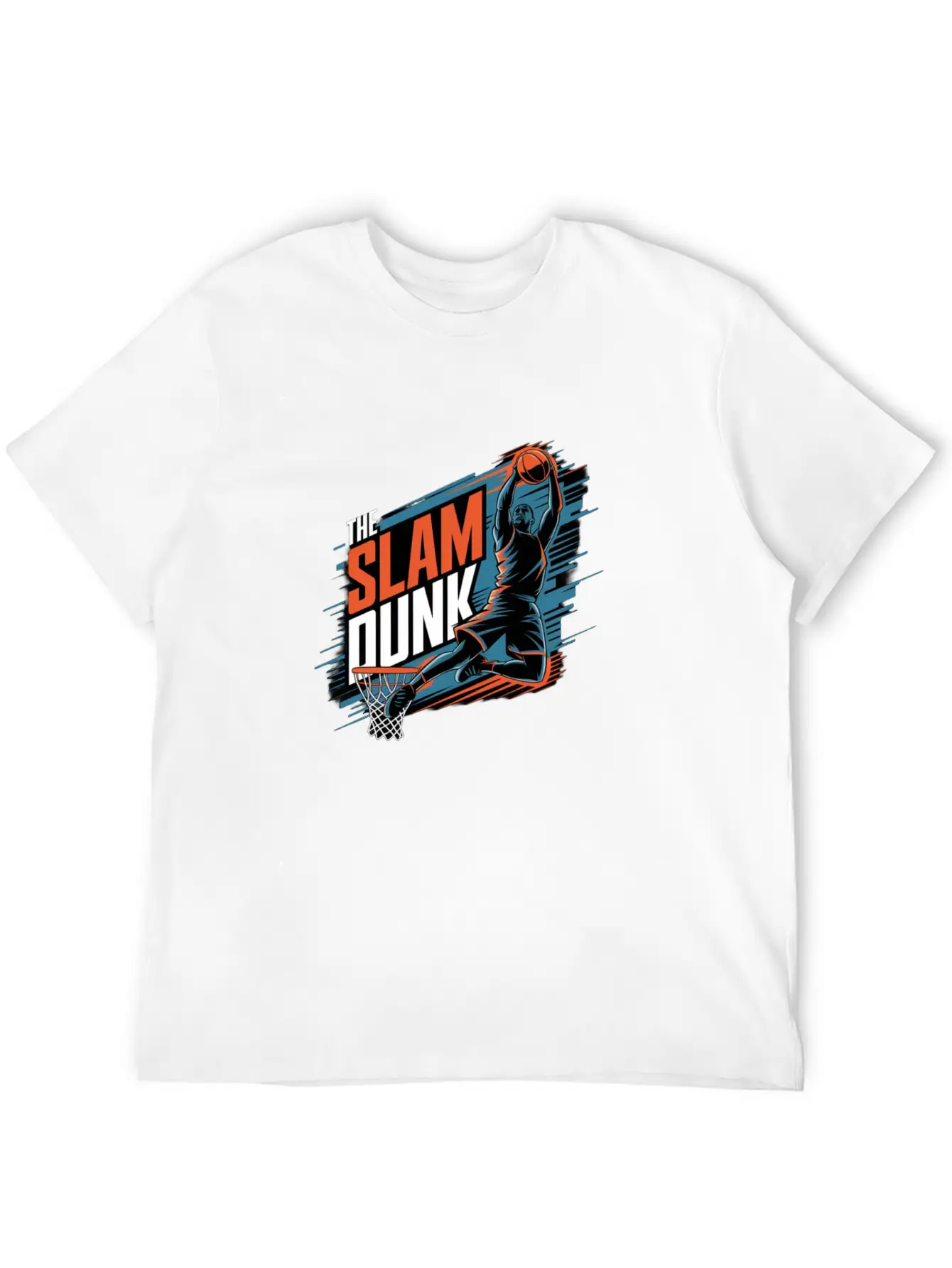 A Dynamic Basketball Unisex Casual T-Shirt – Clean Design For Daily Comfort
