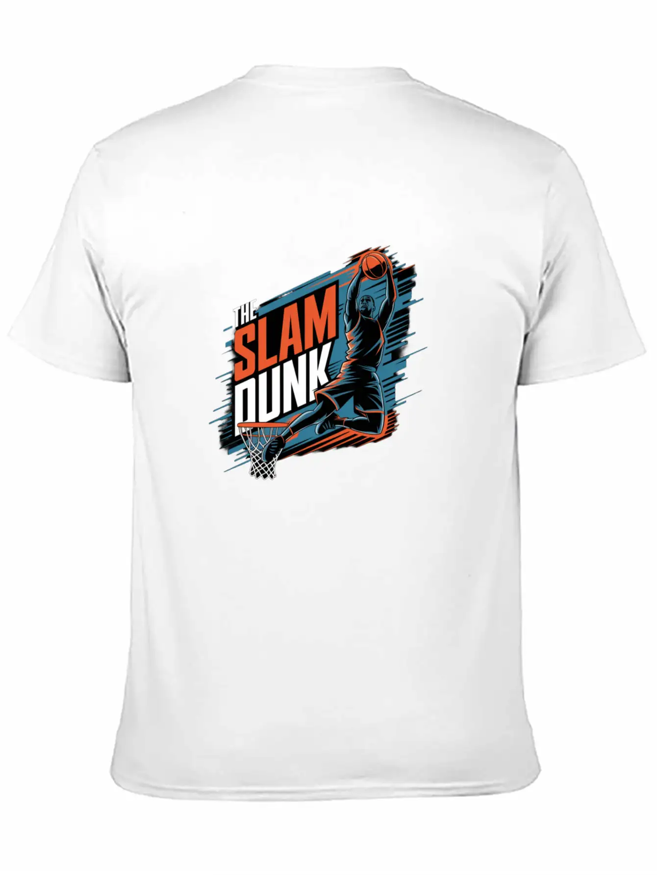 A Dynamic Basketball Unisex Casual T-Shirt – Clean Design For Daily Comfort