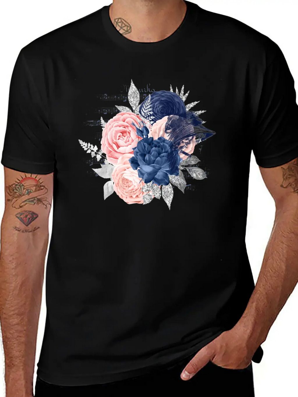 A Little Music Makes A Person Bloom Essential Cotton Tee For Daily Outfits – Unisex Style