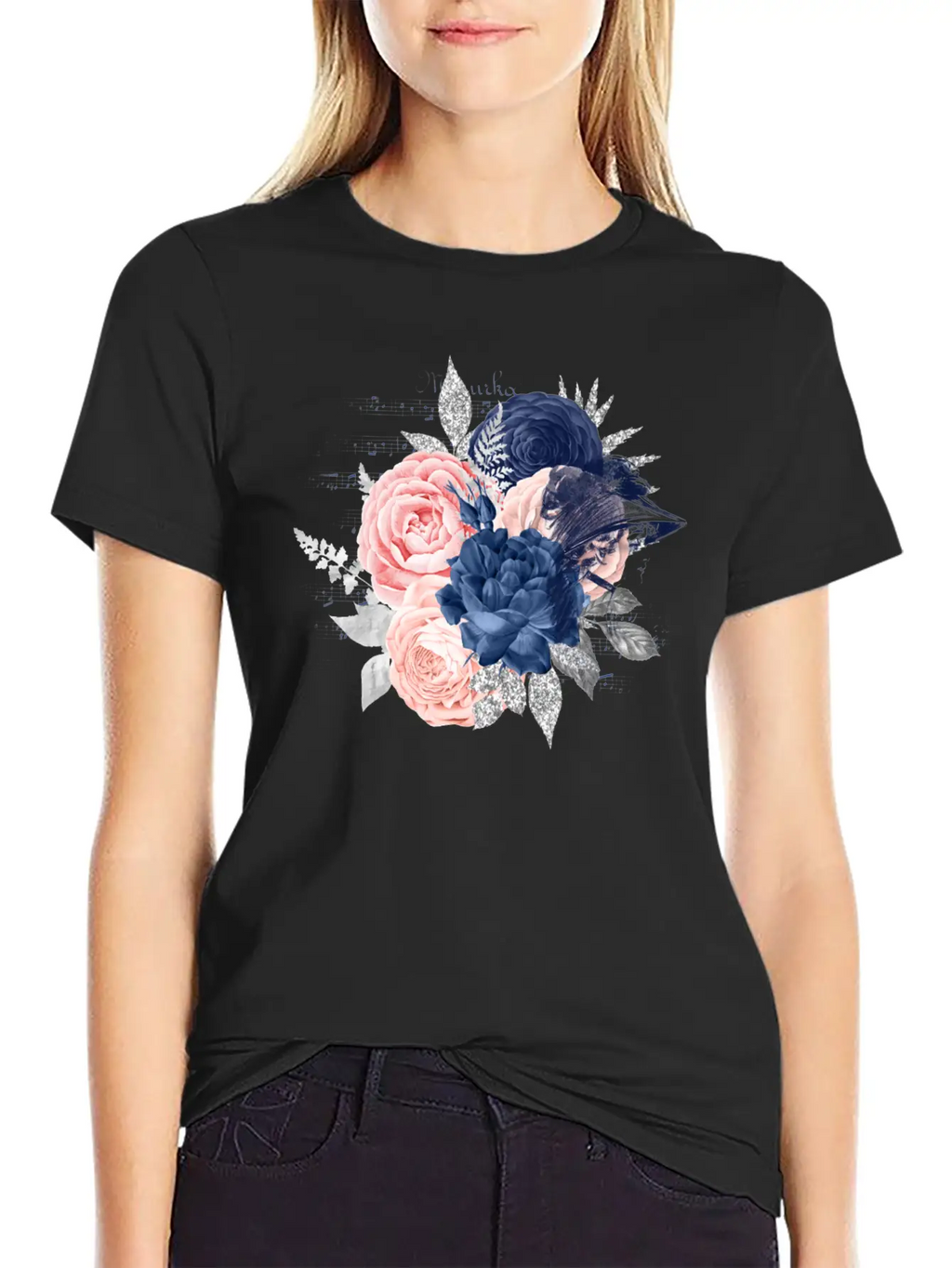 A Little Music Makes A Person Bloom Essential Cotton Tee For Daily Outfits – Unisex Style