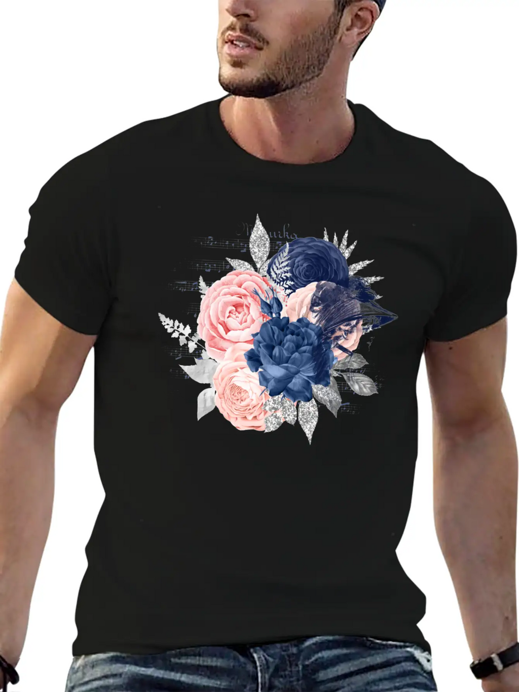 A Little Music Makes A Person Bloom Essential Cotton Tee For Daily Outfits – Unisex Style