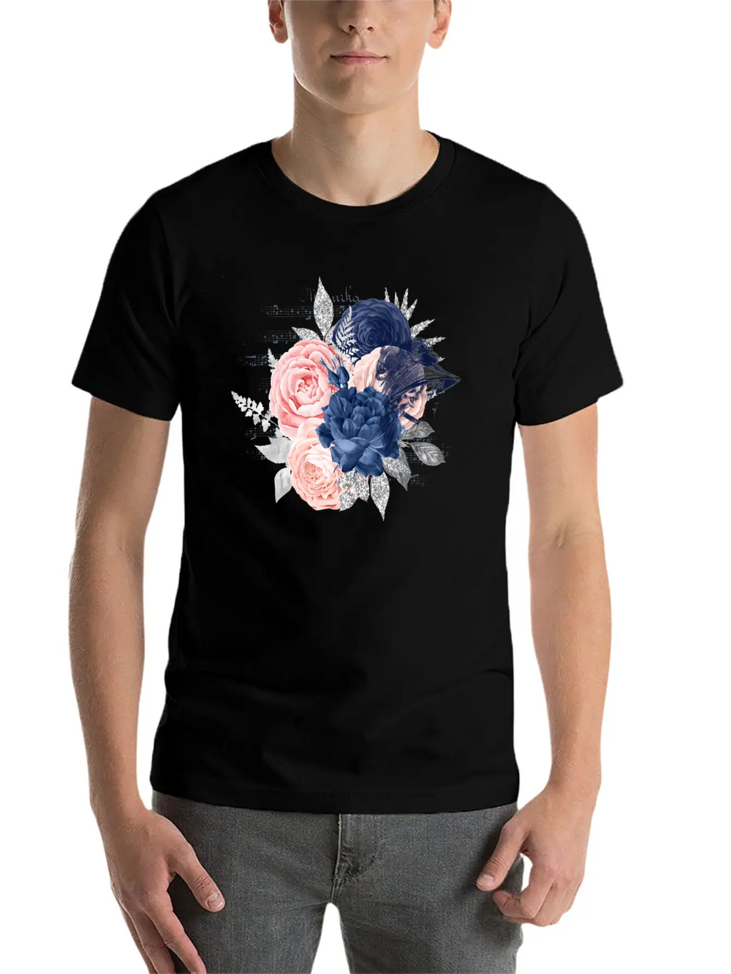 A Little Music Makes A Person Bloom Essential Cotton Tee For Daily Outfits – Unisex Style