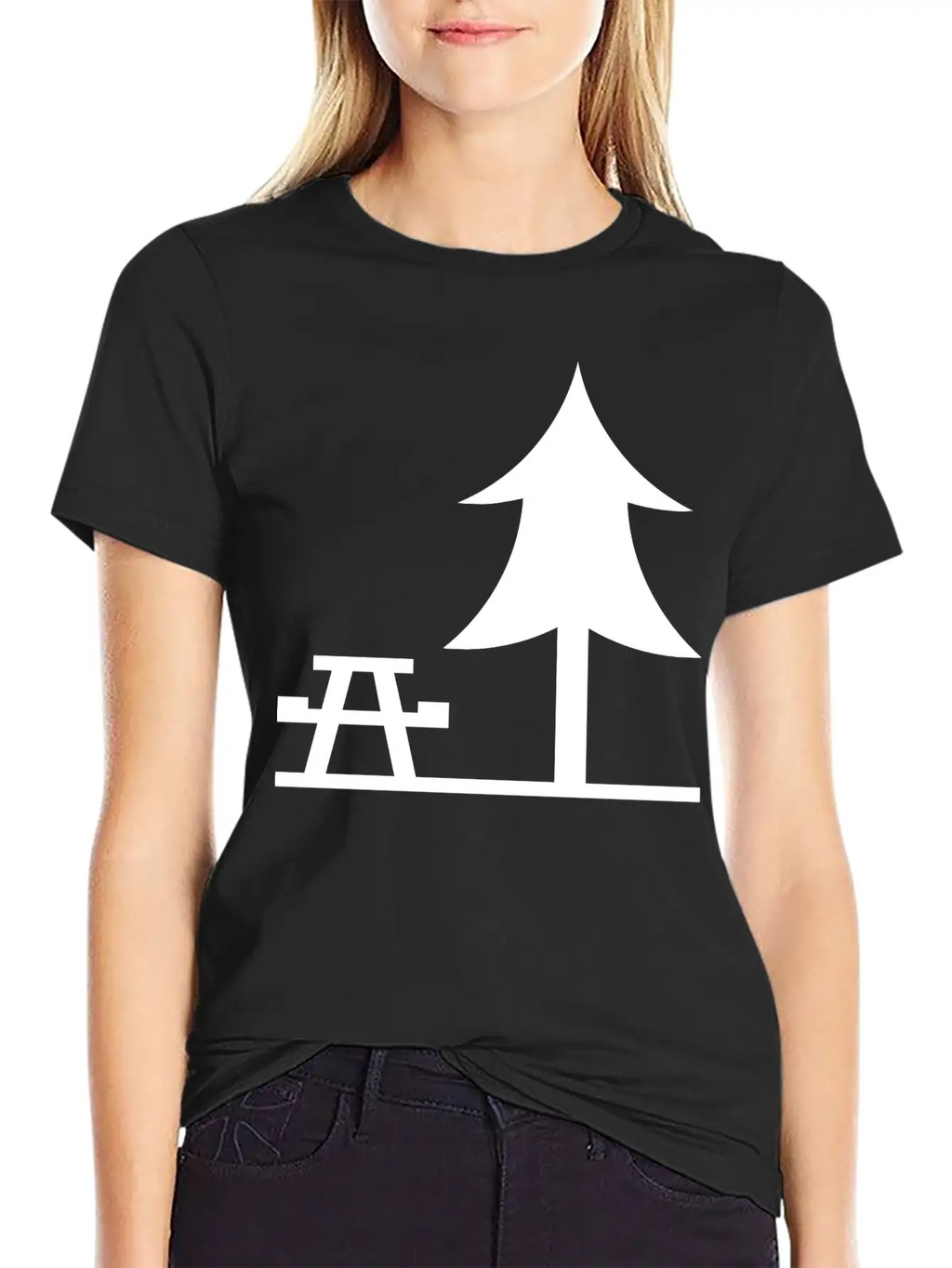 A Park Landscape Unisex Casual T-Shirt – Clean Design For Daily Comfort