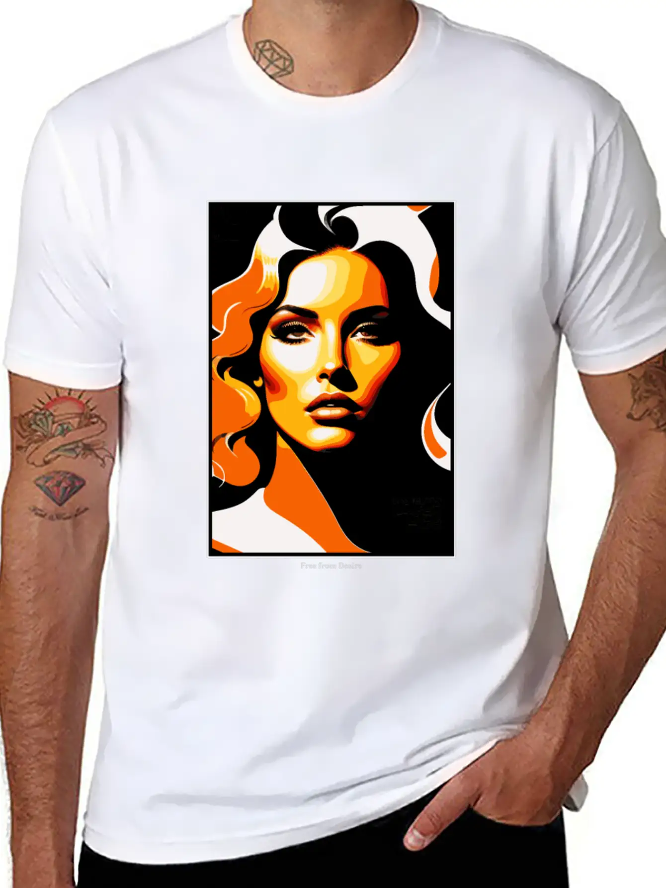 A Stunning Woman Stylish Everyday T-Shirt – Unisex Basic Cotton Tee