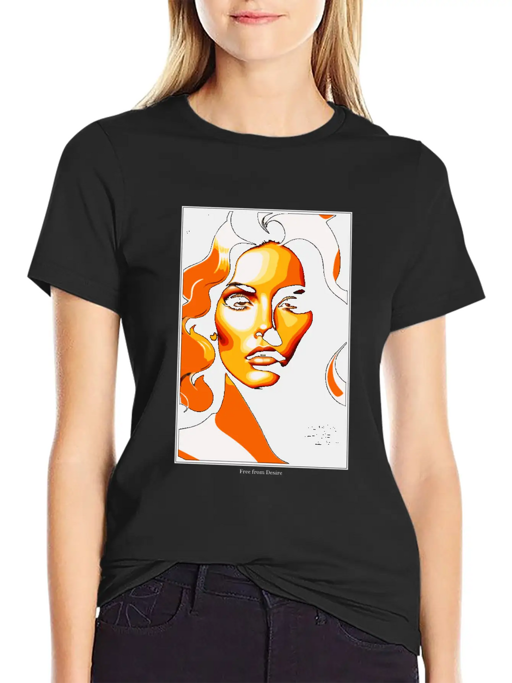 A Stunning Woman Stylish Everyday T-Shirt – Unisex Basic Cotton Tee