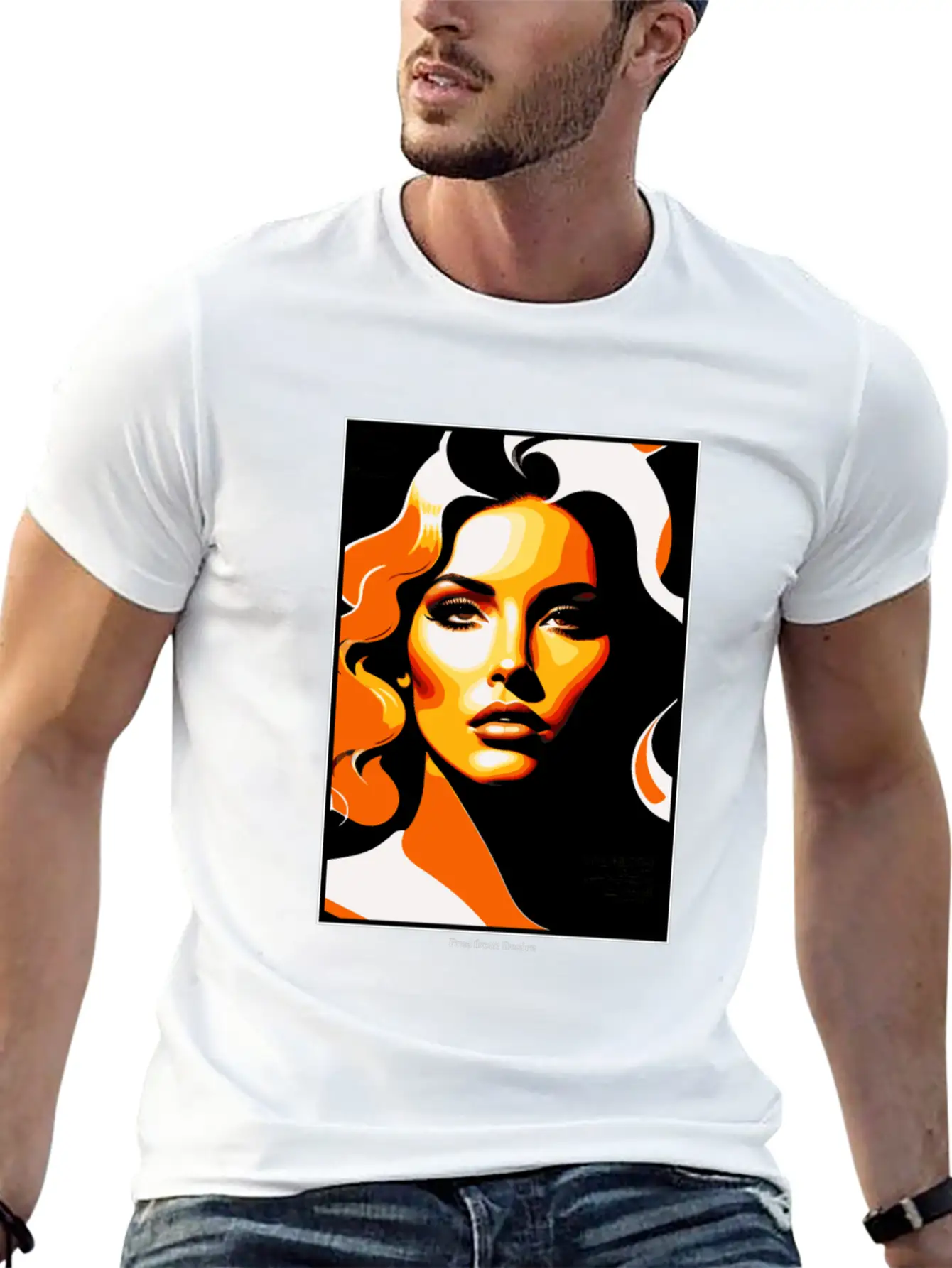 A Stunning Woman Stylish Everyday T-Shirt – Unisex Basic Cotton Tee