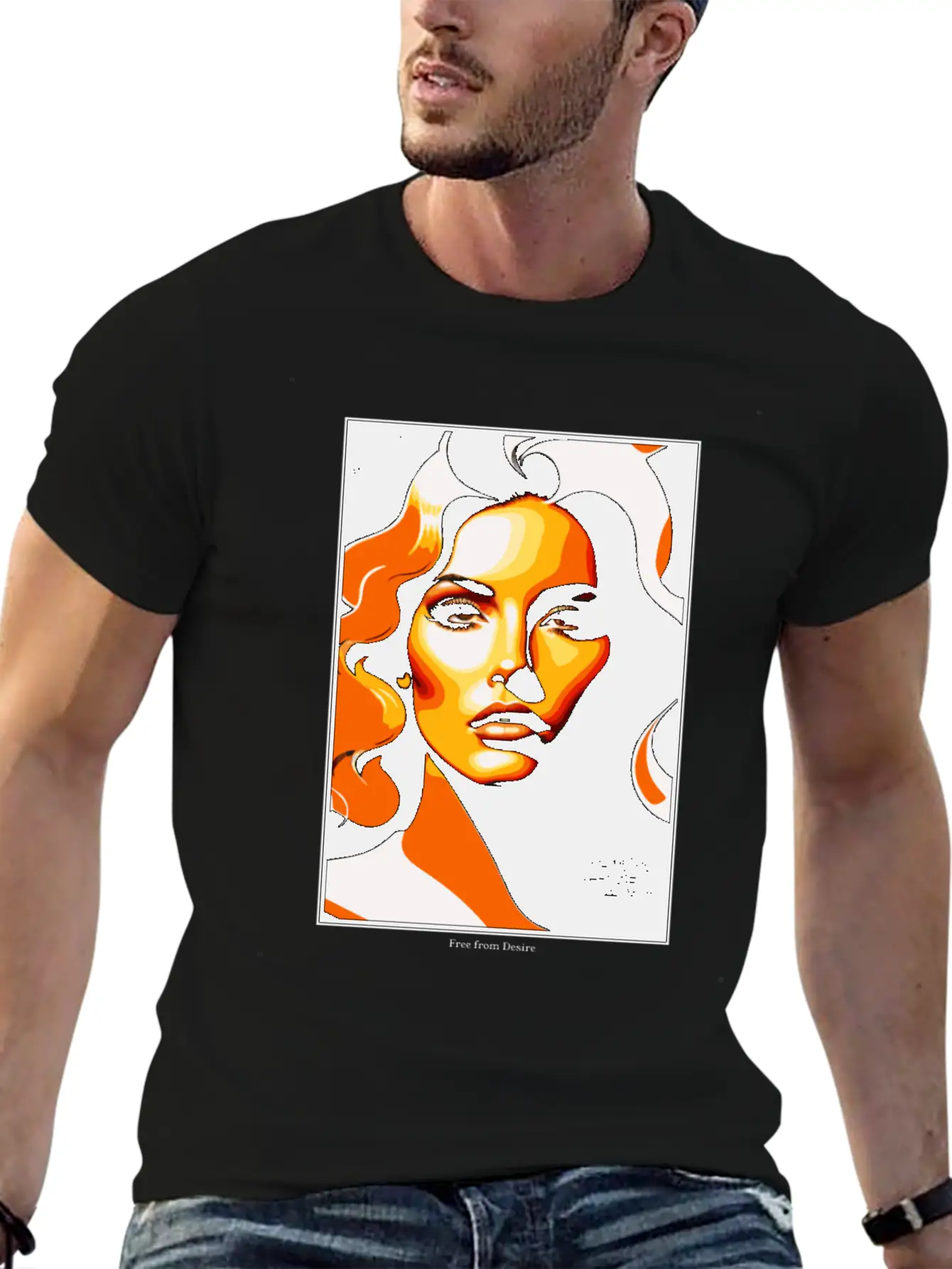 A Stunning Woman Stylish Everyday T-Shirt – Unisex Basic Cotton Tee