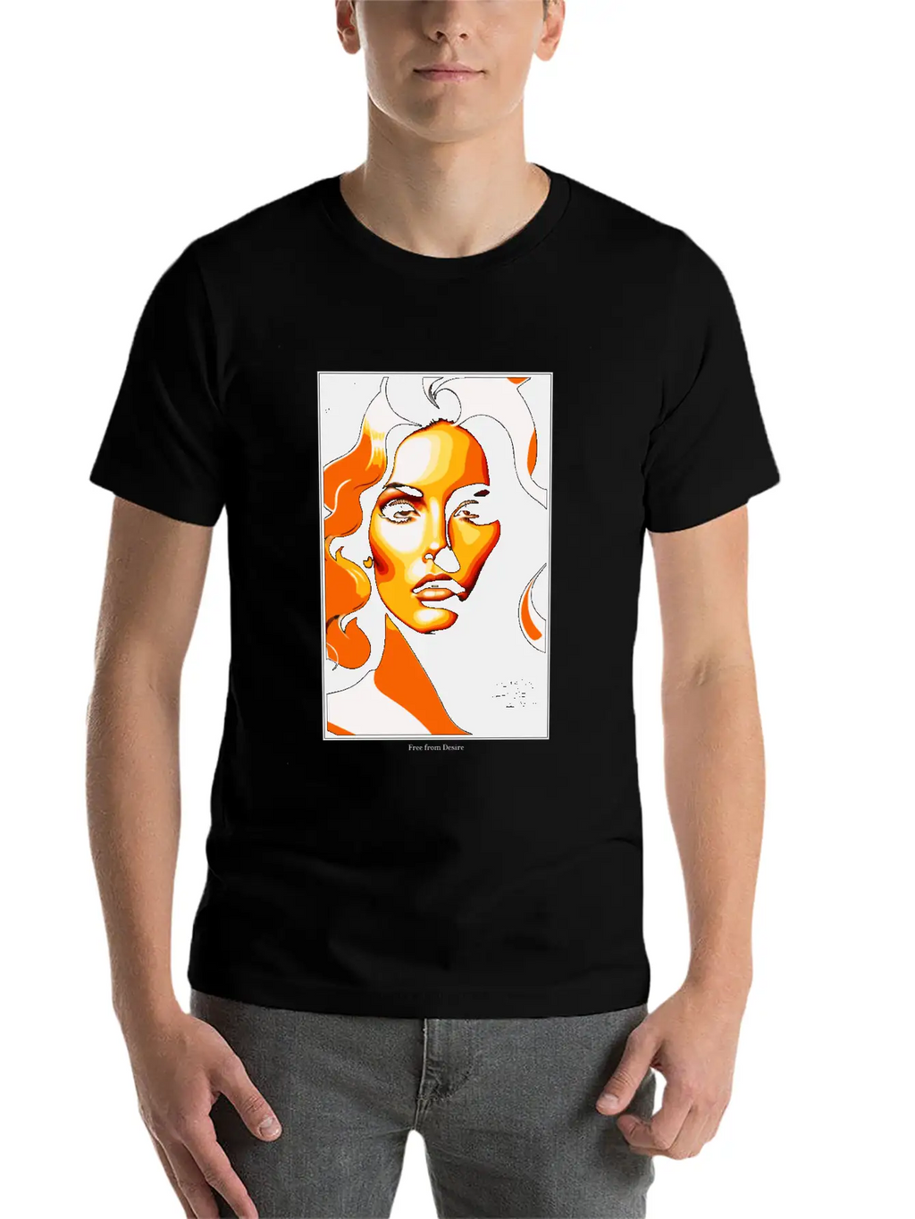 A Stunning Woman Stylish Everyday T-Shirt – Unisex Basic Cotton Tee