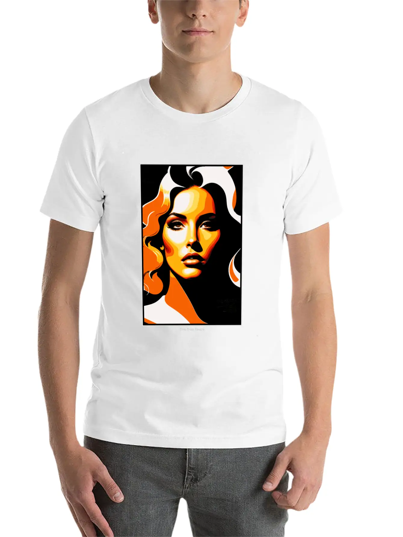 A Stunning Woman Stylish Everyday T-Shirt – Unisex Basic Cotton Tee