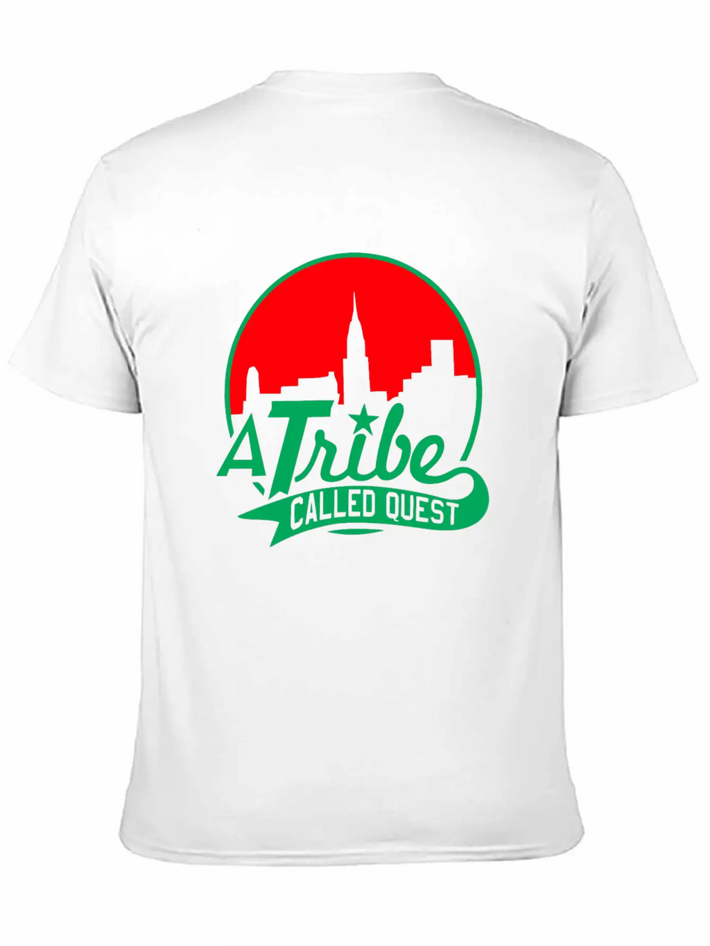 A_tribe_called_quest_green_red Essential Cotton Tee For Daily Outfits – Unisex Style