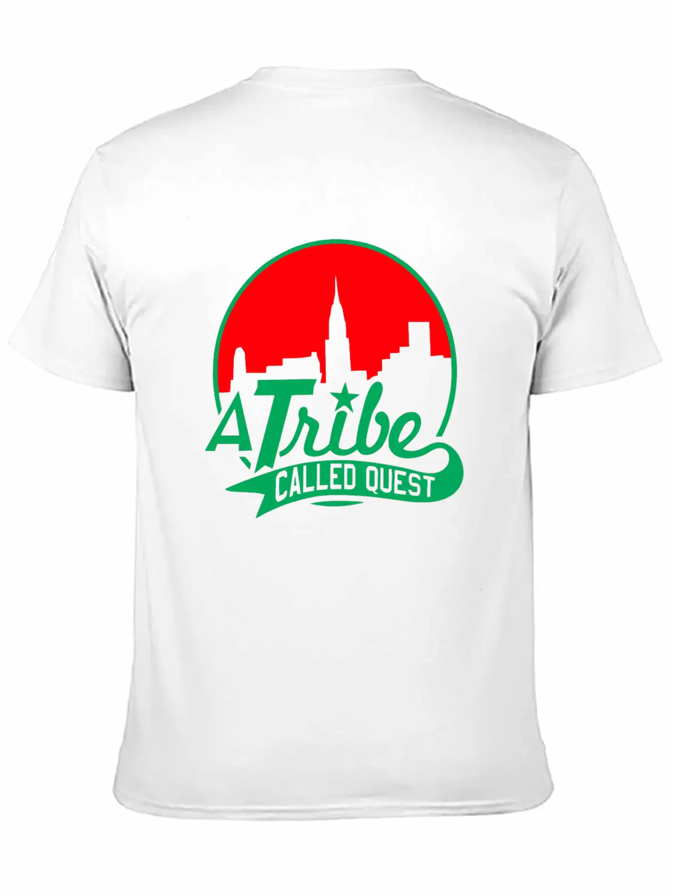 A_tribe_called_quest_green_red Essential Cotton Tee For Daily Outfits – Unisex Style