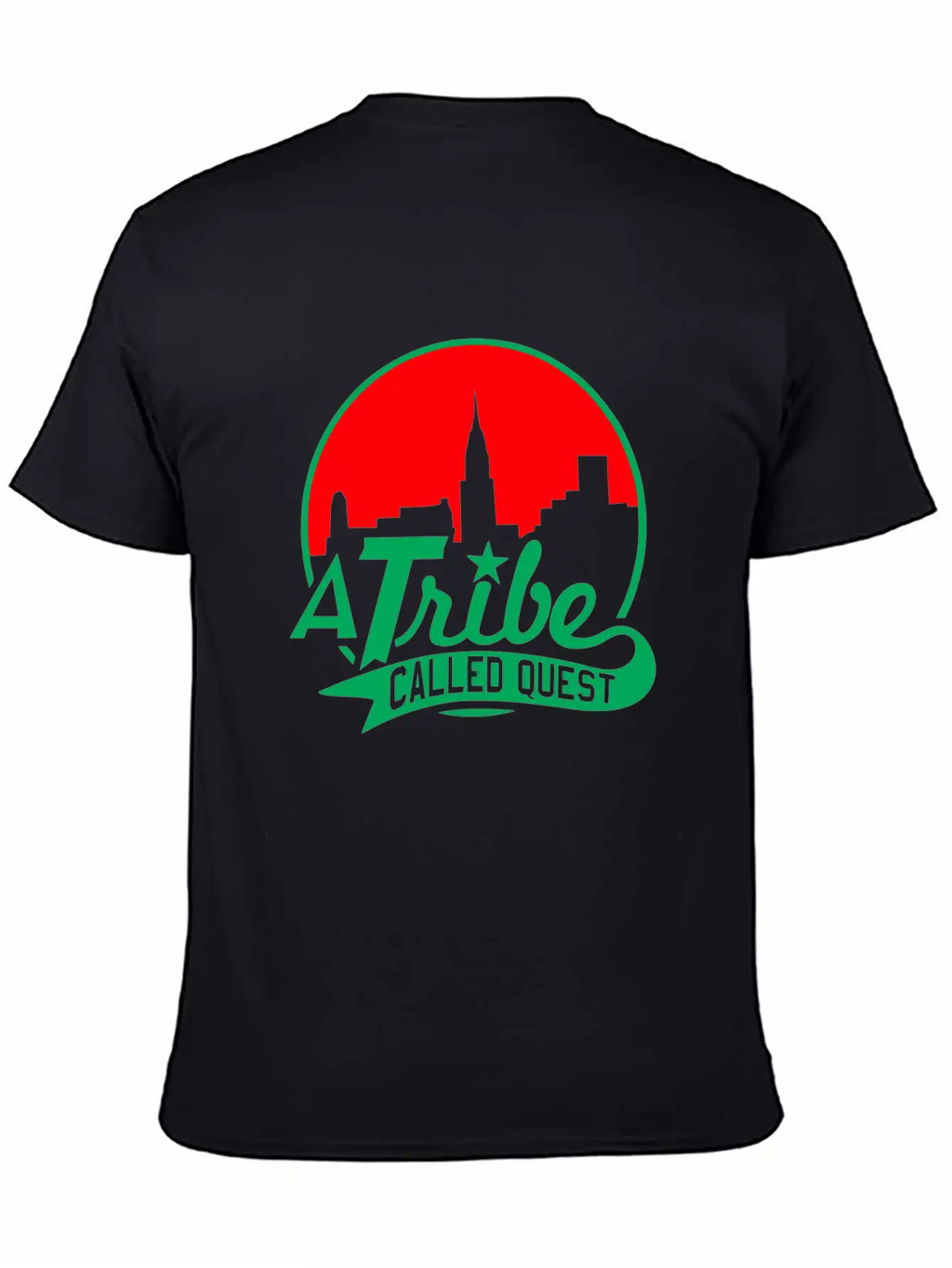 A_tribe_called_quest_green_red Essential Cotton Tee For Daily Outfits – Unisex Style