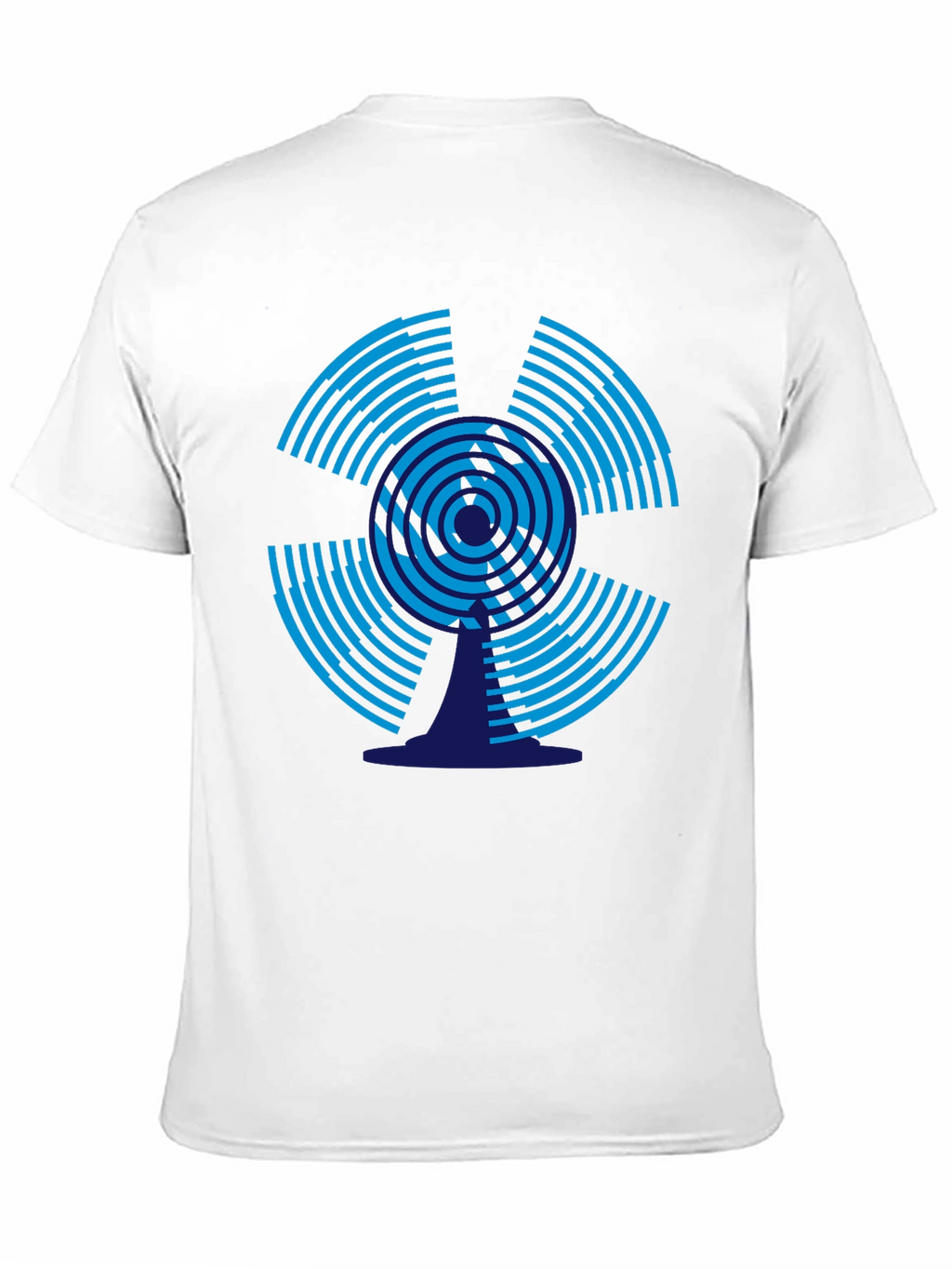 Abstract Graphic Tee - Modern Black T-Shirt