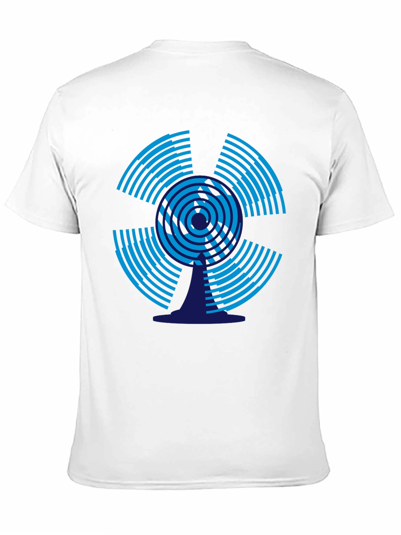 Abstract Graphic Tee - Modern Black T-Shirt