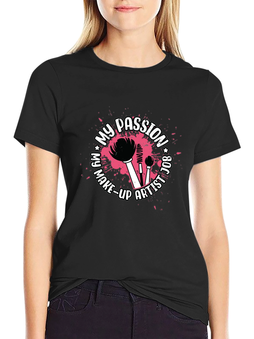 Makeup Artist Passion T-Shirt - Stylish Graphic Tee