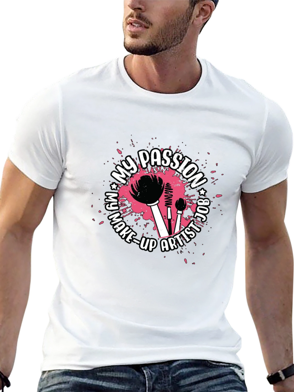 Makeup Artist Passion T-Shirt - Stylish Graphic Tee