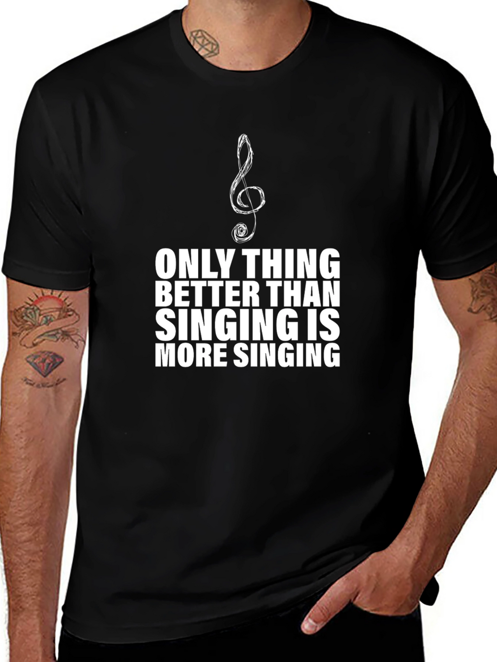Singing T-Shirt - Music Lover Tee