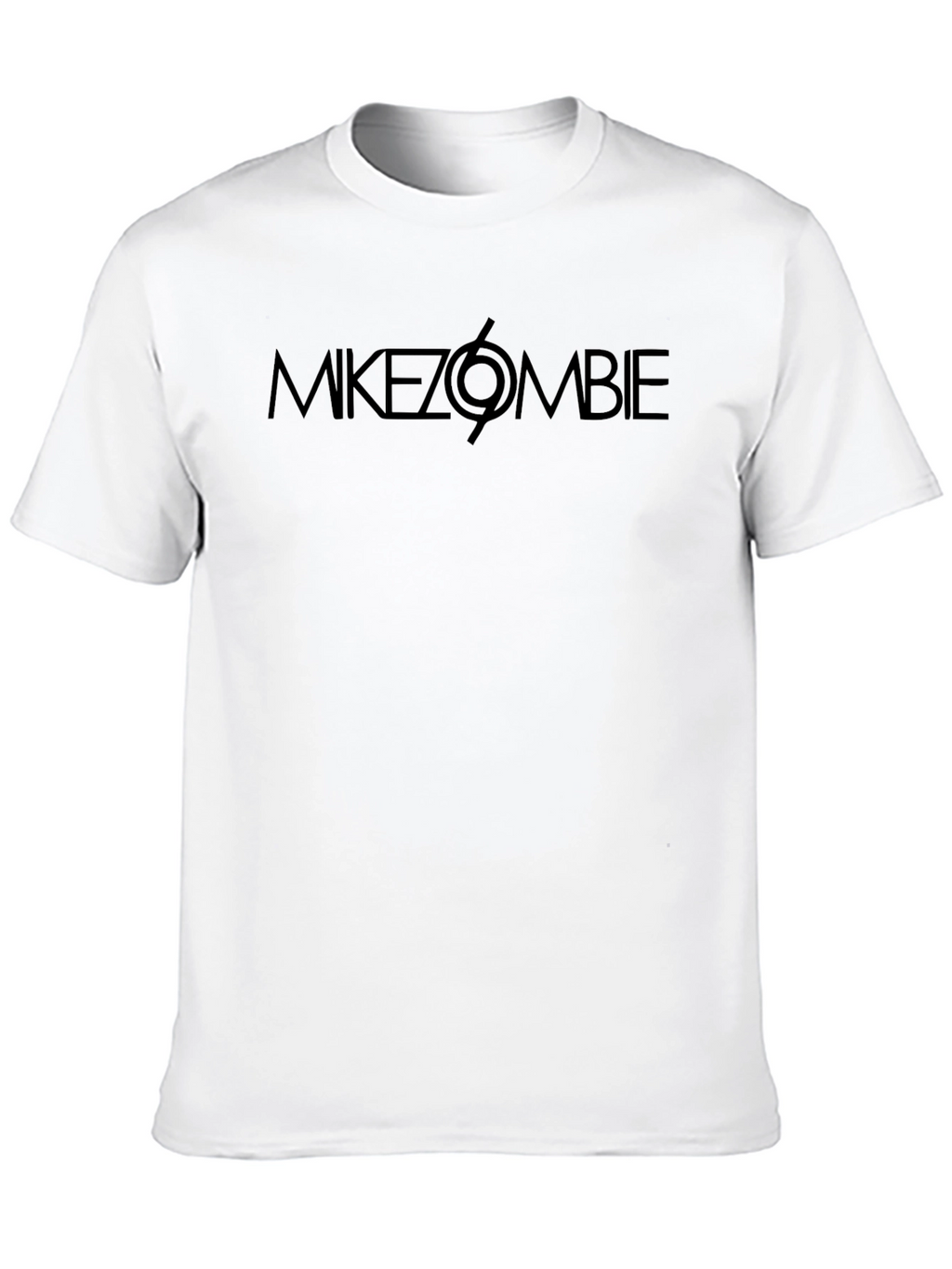 Mike Zombie Graphic T-Shirt - Black Crew Neck