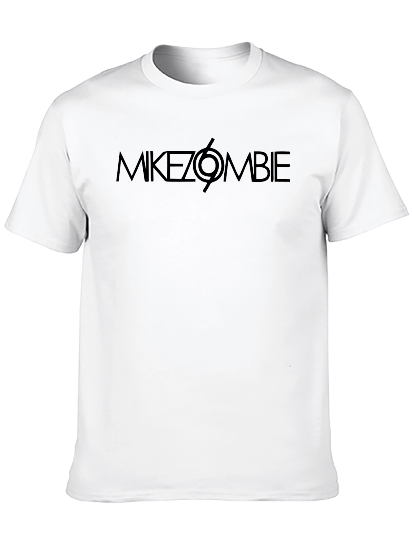 Mike Zombie Graphic T-Shirt - Black Crew Neck